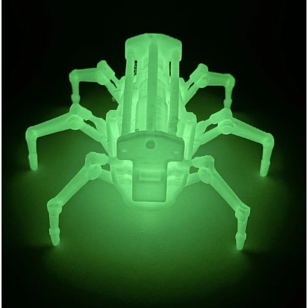 Runaway (1984) Spider Assassin Glow In The Dark Robot Toy￼